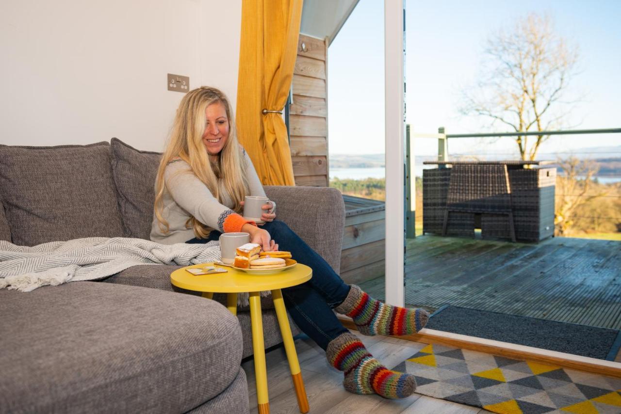 Bonnie Barns - Adults Only Luxury Lodges With Hot Tubs Luss Exterior foto