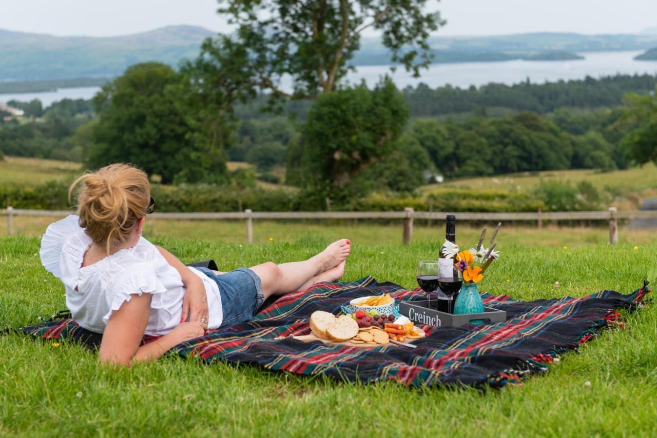 Bonnie Barns - Adults Only Luxury Lodges With Hot Tubs Luss Exterior foto